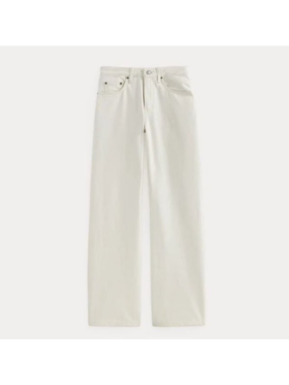 Everlane The Mid-Way Jean Bone White Size 28 Regular NWT